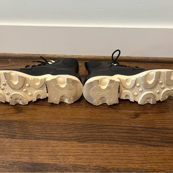 Sorel Brex Lace-up Waterproof Bootie in black / chalk - Picture 6 of 6